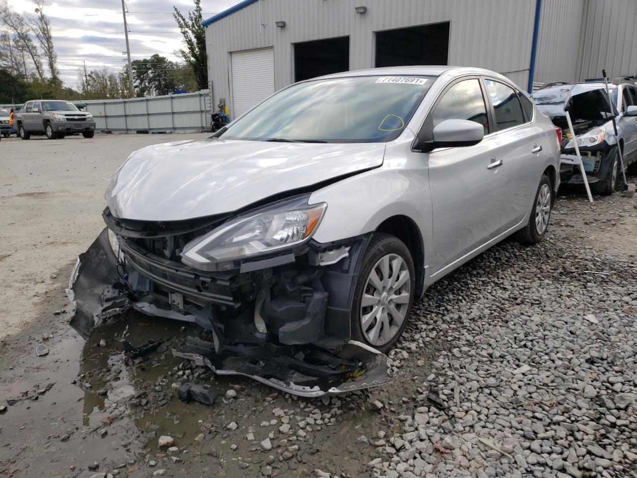 Photo 2 from auction – 2017 NISSAN SENTRA S with VIN 3N1AB7AP4HY326424