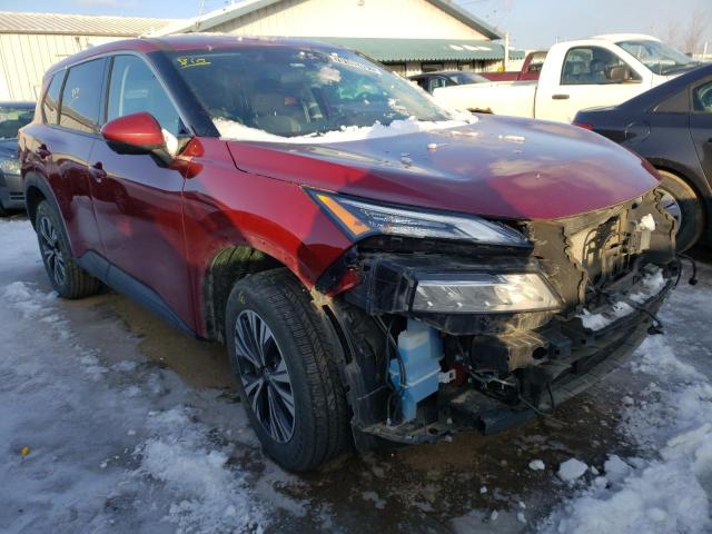 NISSAN ROGUE SV 2021 with VIN 5N1AT3BB2MC732853 - Photo from auction