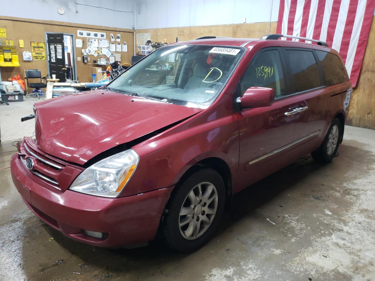 Photo 2 from auction – 2010 KIA SEDONA EX with VIN KNDMH4C30A6349018