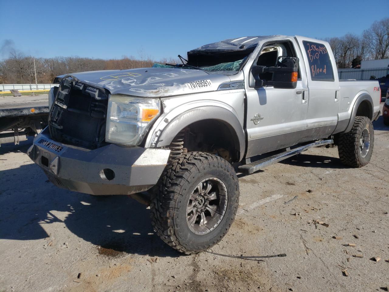 Photo 2 from auction – 2012 FORD F250 SUPER with VIN 1FT7W2BT5CEA56619