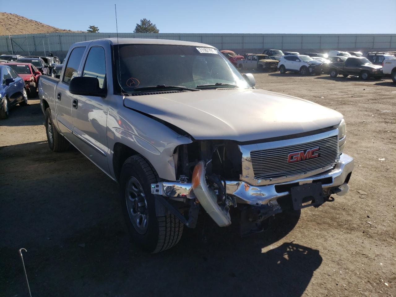 GMC NEW SIERRA 2006 with VIN 2GTEC13T761165243 - Photo from auction