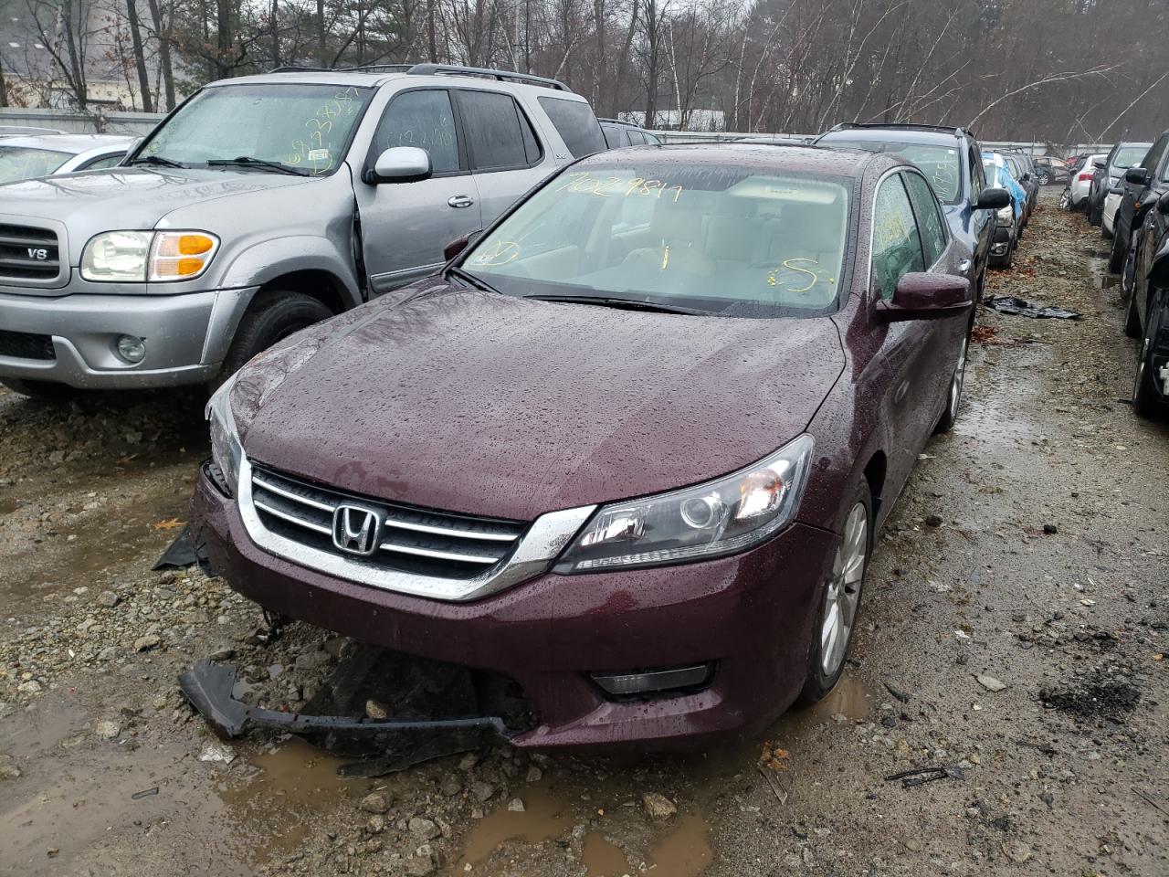 Photo 2 from auction – 2015 HONDA ACCORD EX with VIN 1HGCR2F7XFA211469