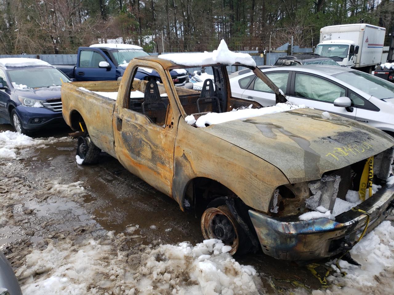 Photo 9 from auction – 2002 FORD F350 SRW S with VIN 1FTSF31F62EC12192