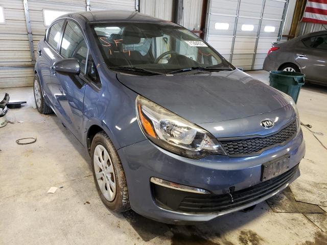 KIA RIO LX 2016 with VIN KNADM4A31G6621757 - Photo from auction