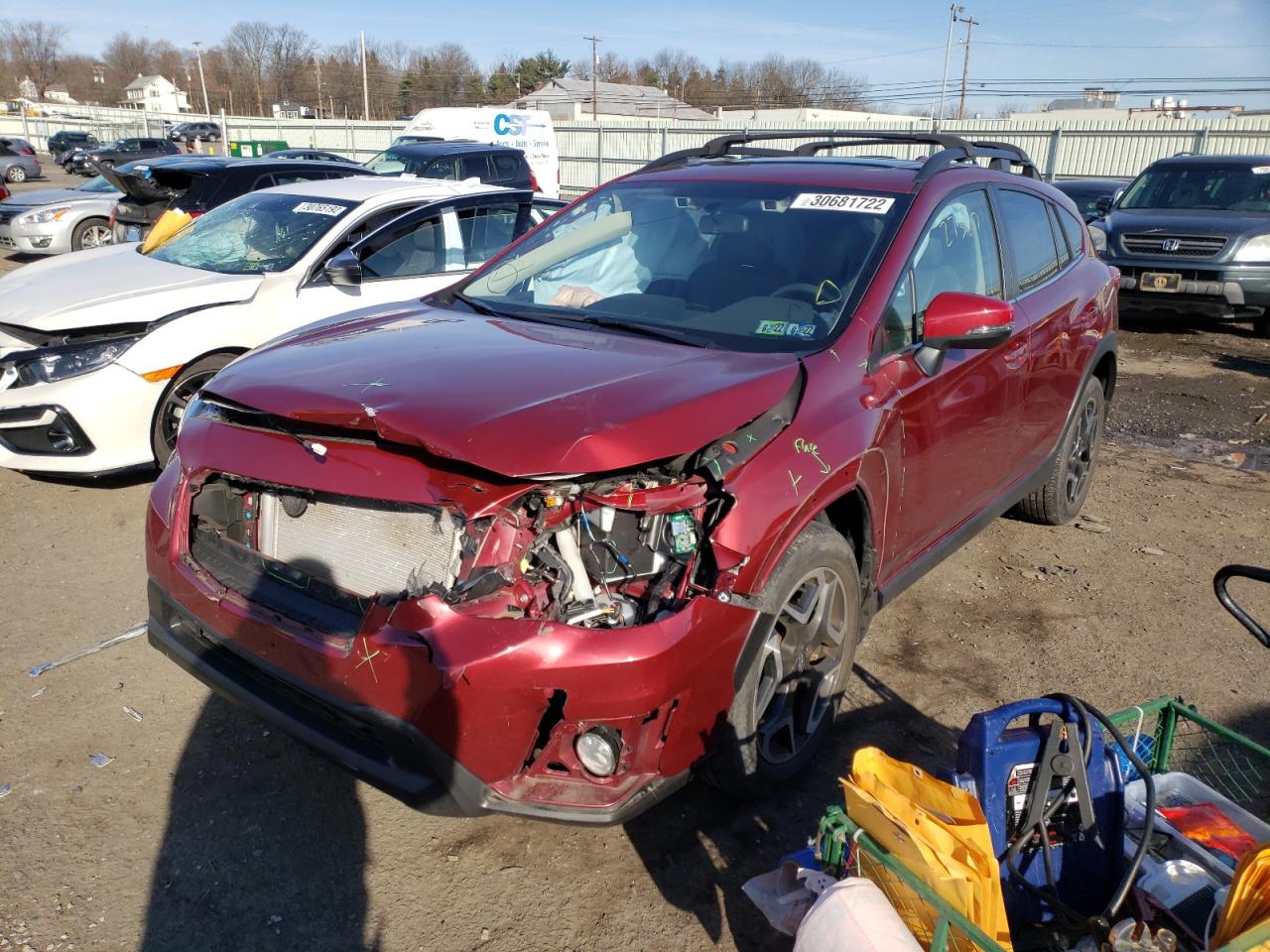Photo 2 from auction – 2019 SUBARU CROSSTREK with VIN JF2GTANC1K8306466