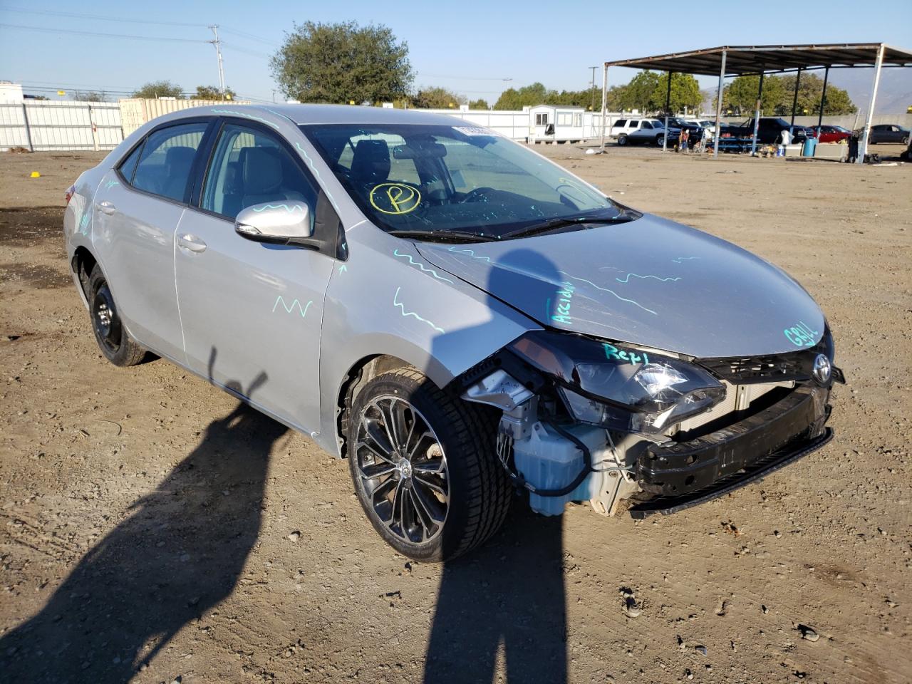 TOYOTA COROLLA L 2016 with VIN 5YFBURHE4GP451482 - Photo from auction
