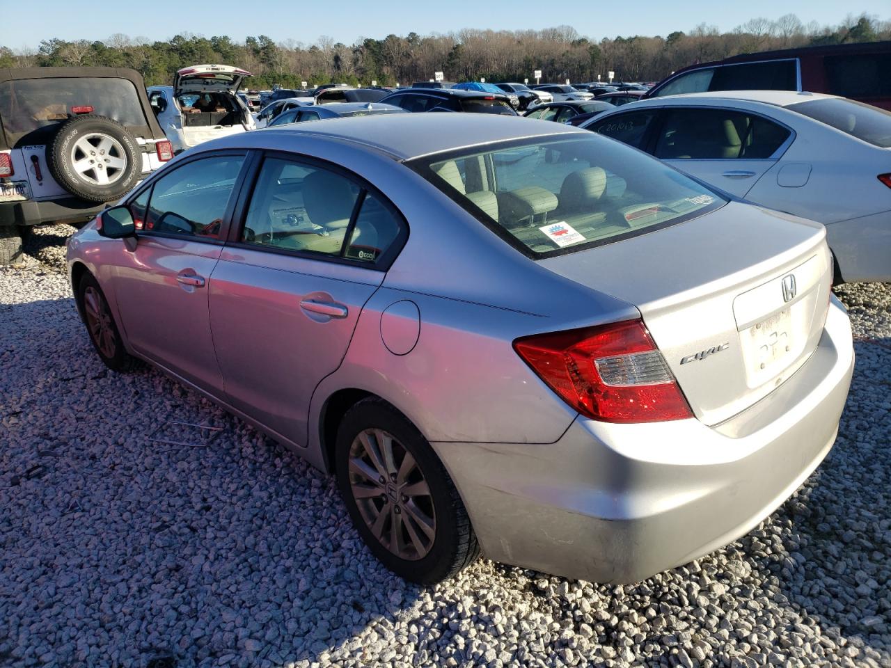 Photo 3 from auction – 2012 HONDA CIVIC EXL with VIN 19XFB2F9XCE045464
