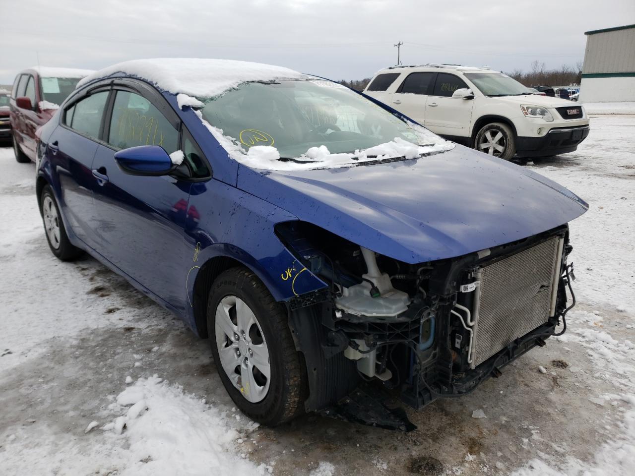 KIA FORTE LX 2017 with VIN 3KPFK4A71HE034295 - Photo from auction