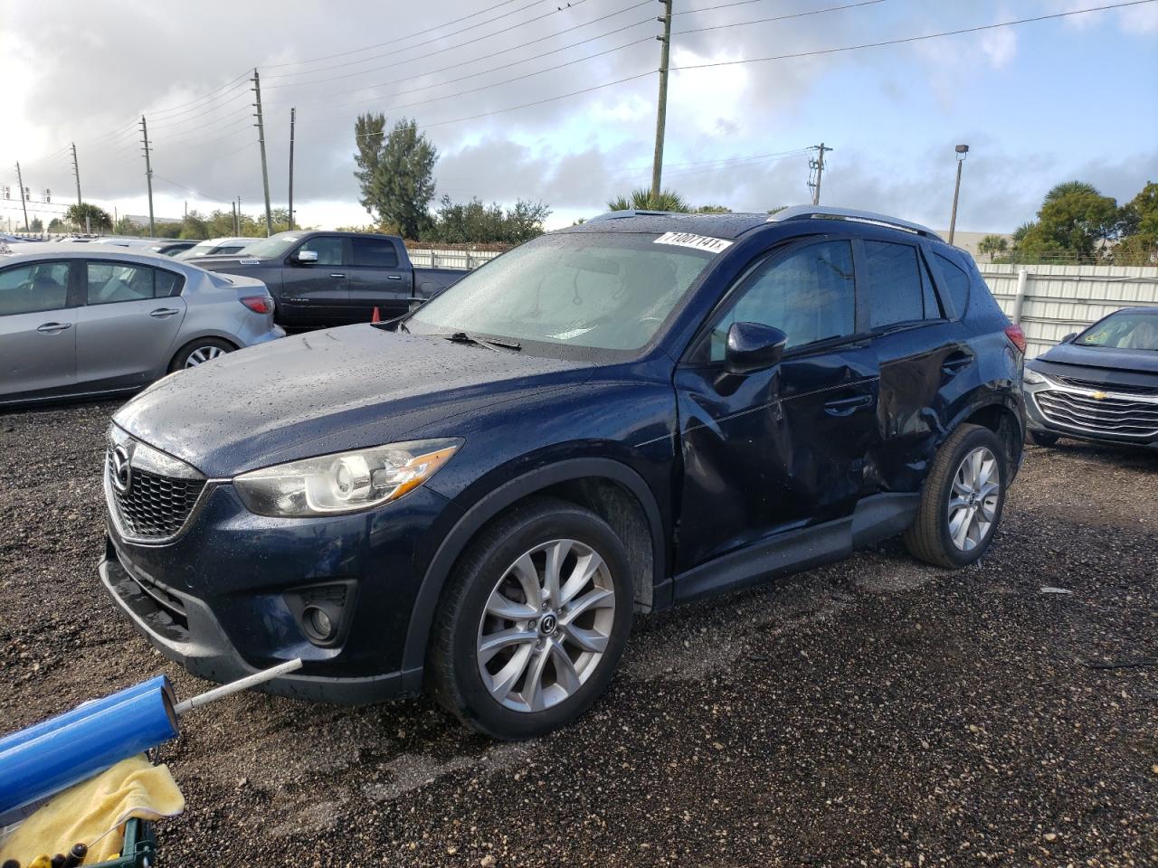 Photo 2 from auction – 2015 MAZDA CX-5 GT with VIN JM3KE2DY0F0492020