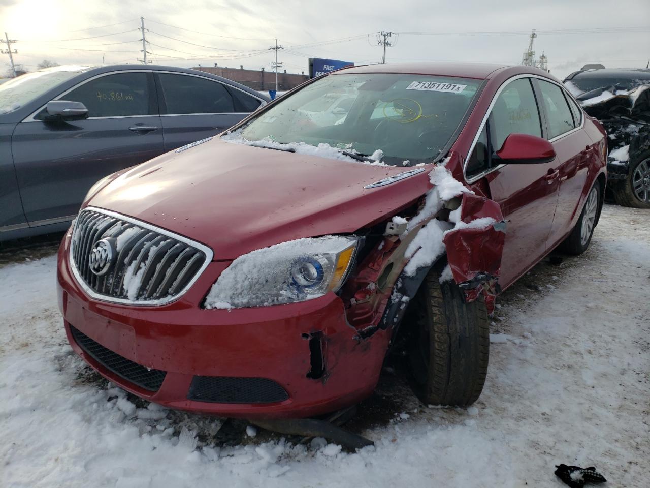 Photo 2 from auction – 2016 BUICK VERANO with VIN 1G4PP5SKXG4116570