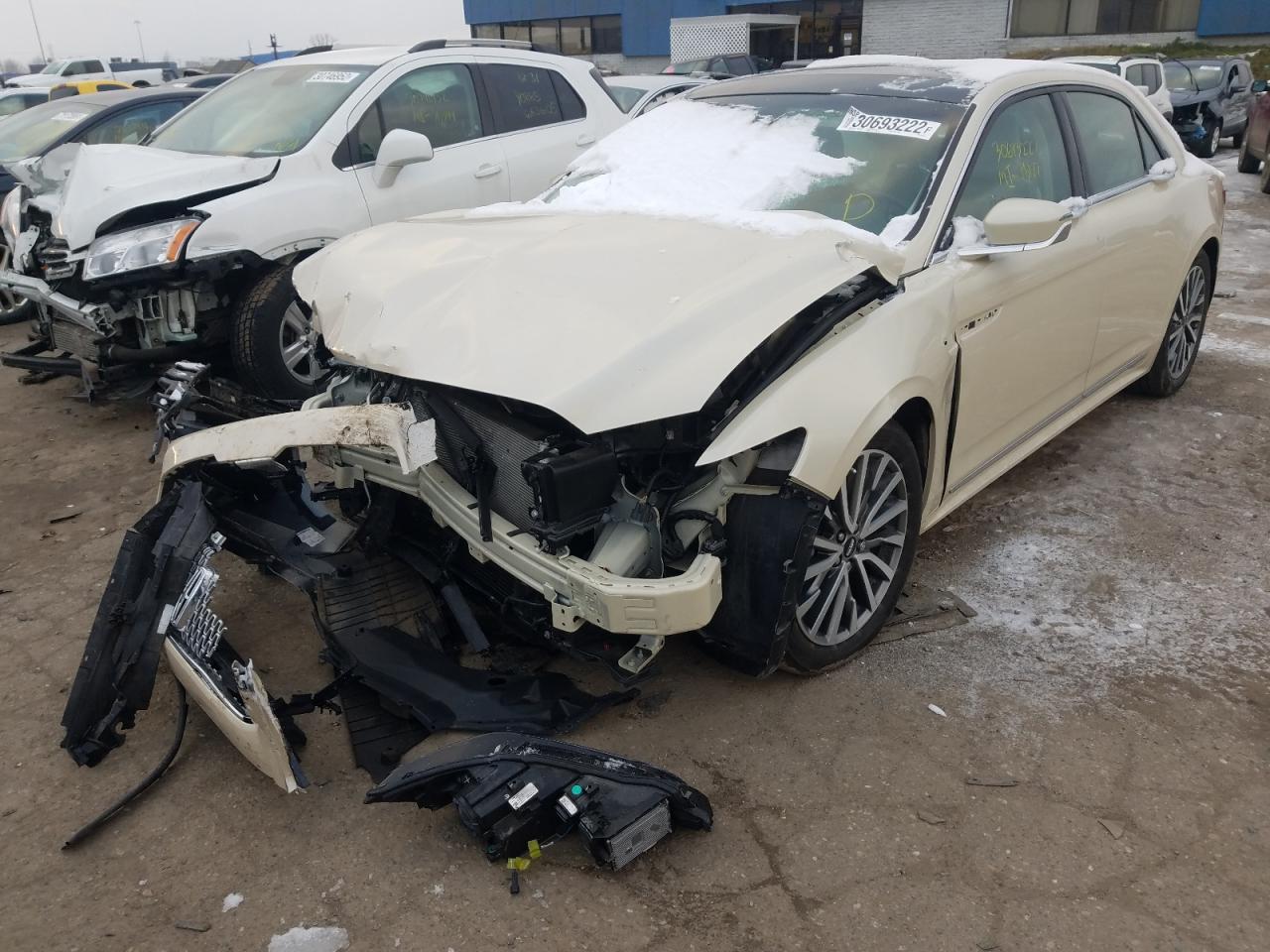Photo 2 from auction – 2018 LINCOLN CONTINENTA with VIN 1LN6L9TK9J5611521