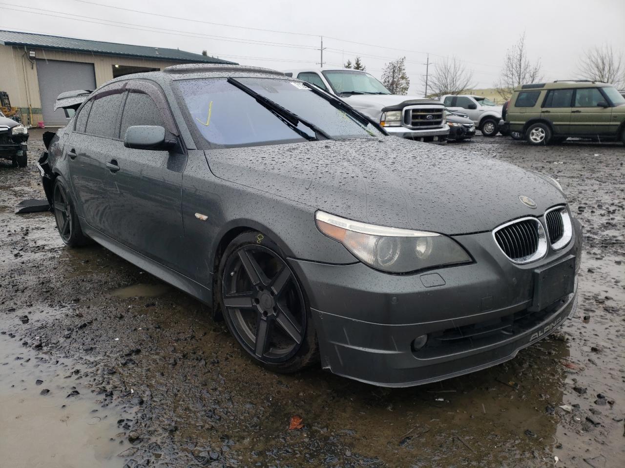BMW 545 I 2004 with VIN WBANB33504B113267 - Photo from auction