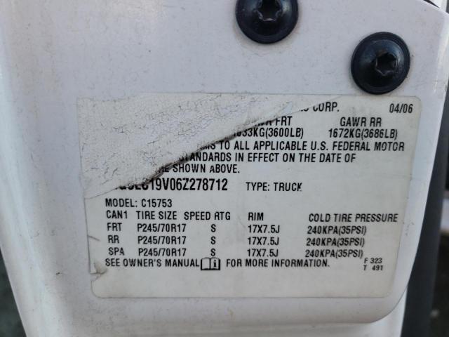 Photo 10 from auction – 2006 CHEVROLET SILVERADO with VIN 1GCEC19V06Z278712