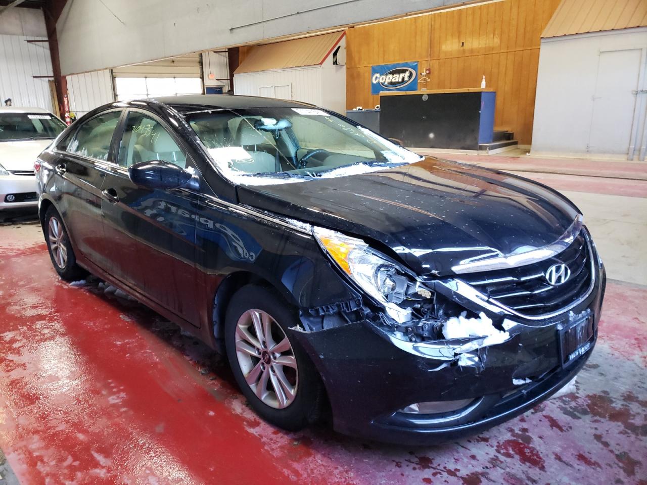 HYUNDAI SONATA GLS 2013 with VIN 5NPEB4ACXDH610464 - Photo from auction