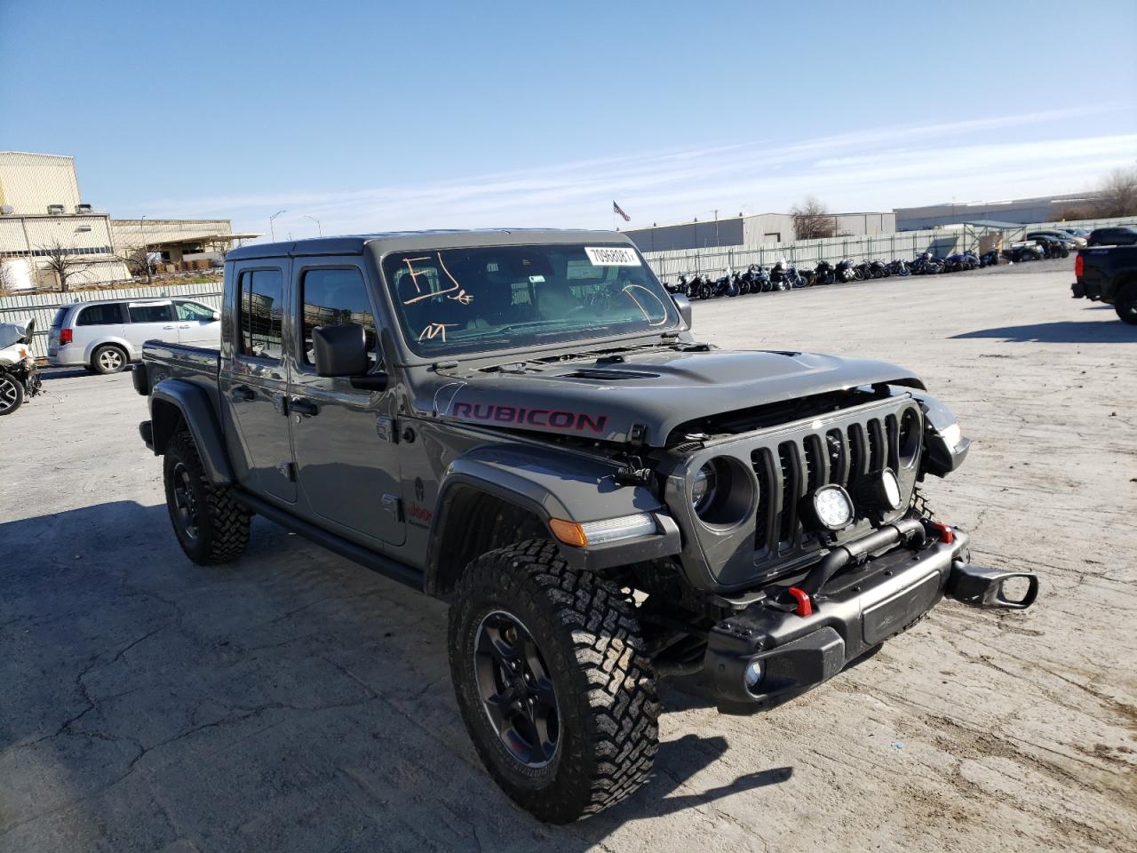 JEEP GLADIATOR 2020 with VIN 1C6JJTBG2LL213183 - Photo from auction