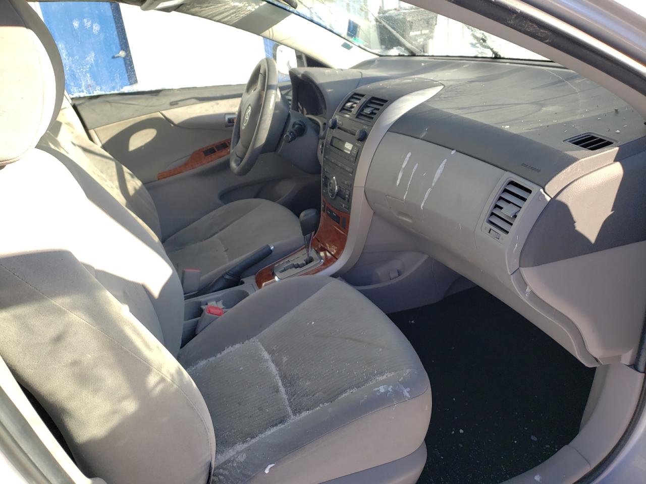 Photo 5 from auction – 2009 TOYOTA COROLLA BA with VIN 2T1BU40E09C084291