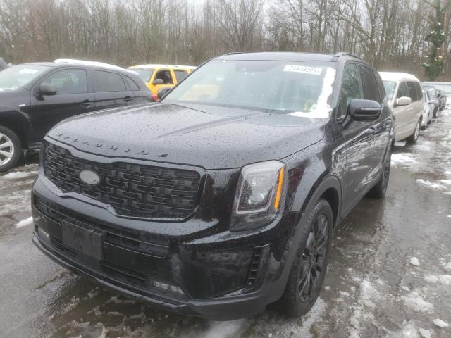 Photo 2 from auction – 2021 KIA TELLURIDE with VIN 5XYP5DHC4MG115657