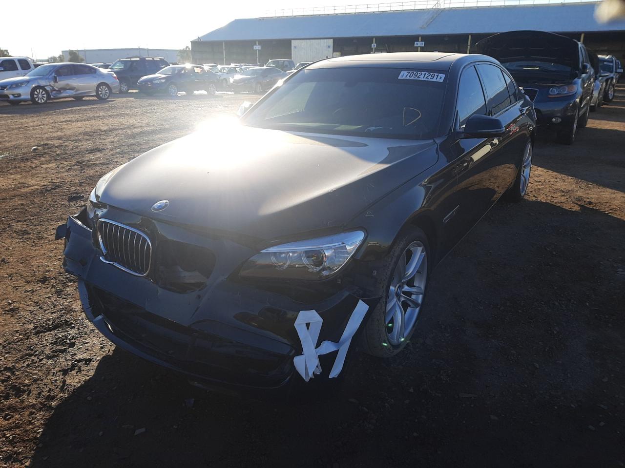 Photo 2 from auction – 2015 BMW 740 LI with VIN WBAYE4C58FD947093
