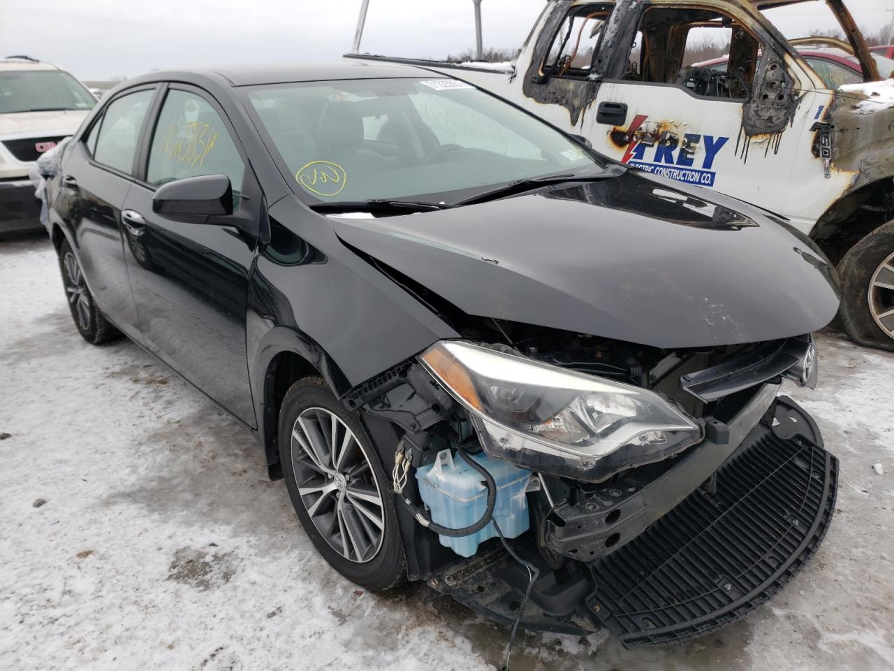 TOYOTA COROLLA L 2016 with VIN 2T1BURHE5GC486600 - Photo from auction