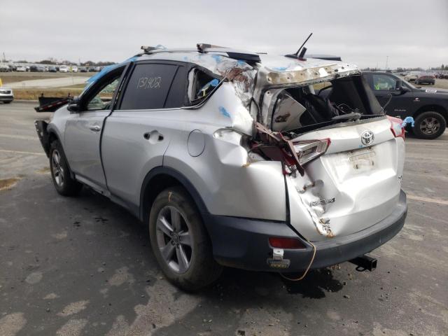 Photo 3 from auction – 2015 TOYOTA RAV4 XLE with VIN 2T3RFREV4FW343381