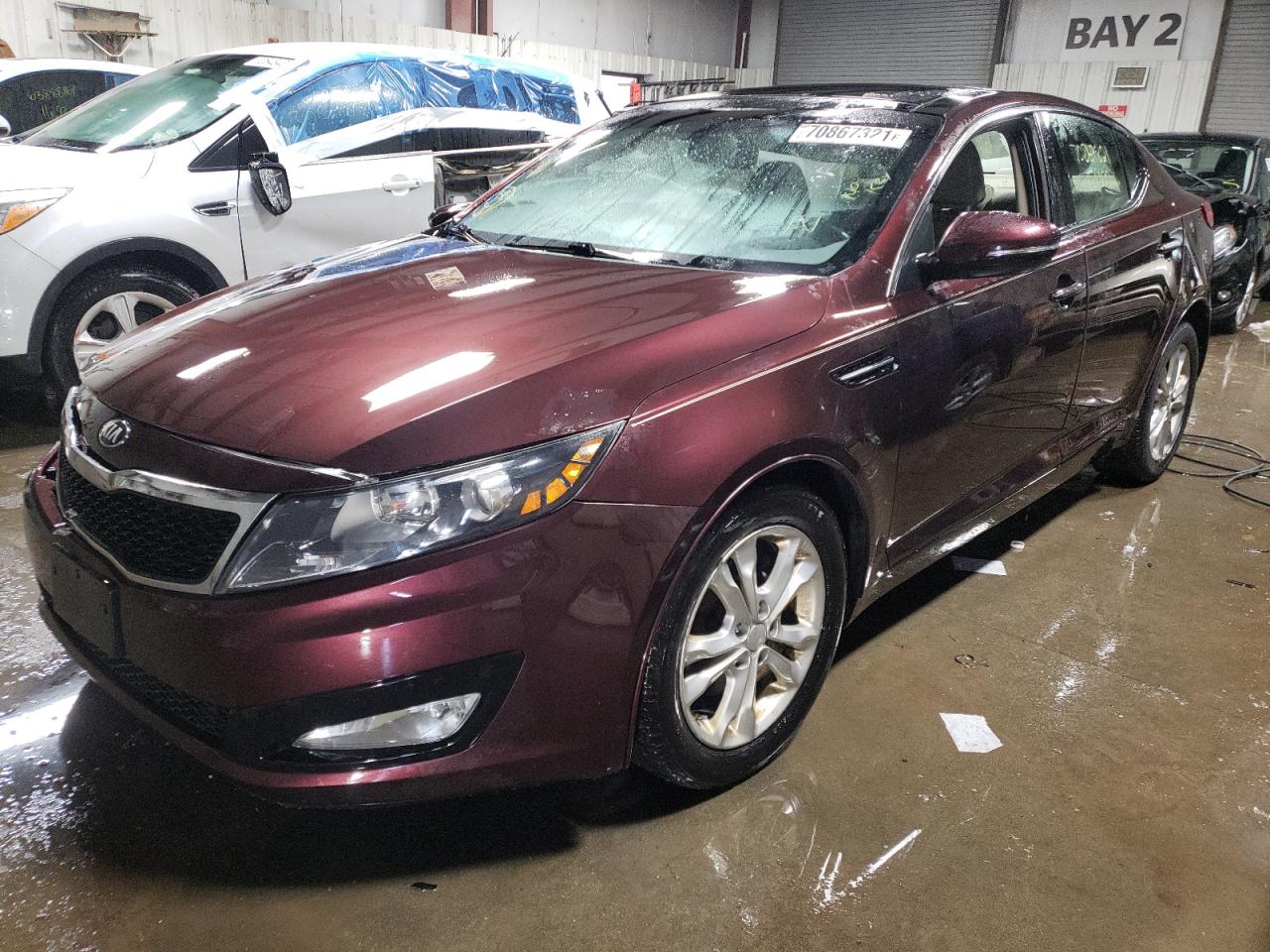 Photo 2 from auction – 2013 KIA OPTIMA EX with VIN 5XXGN4A71DG096261