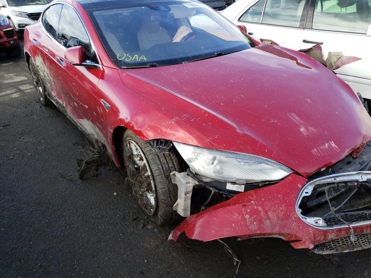 Photo 10 from auction – 2015 TESLA MODEL S with VIN 5YJSA1E19FF103389