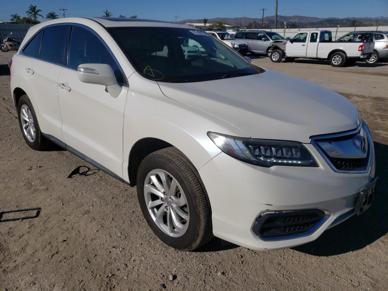 ACURA RDX 2016 with VIN 5J8TB3H39GL010446 - Photo from auction