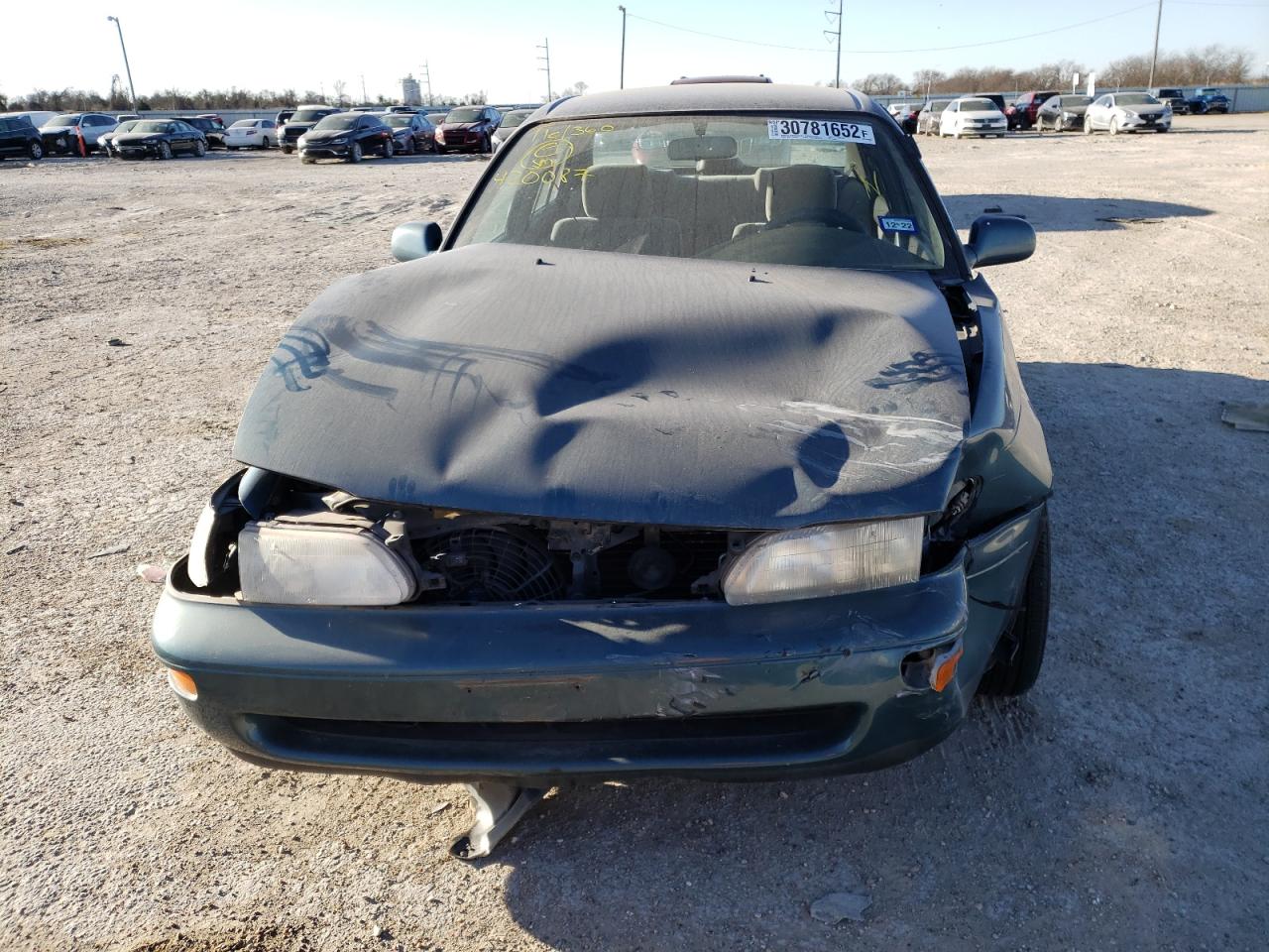 Photo 9 from auction – 1996 TOYOTA COROLLA DX with VIN 1NXBB02E4TZ420087