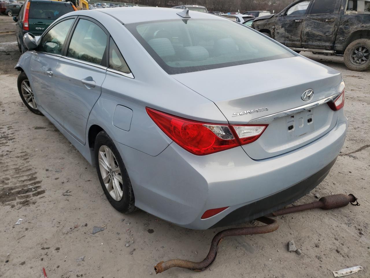 Photo 3 from auction – 2014 HYUNDAI SONATA GLS with VIN 5NPEB4AC6EH893558