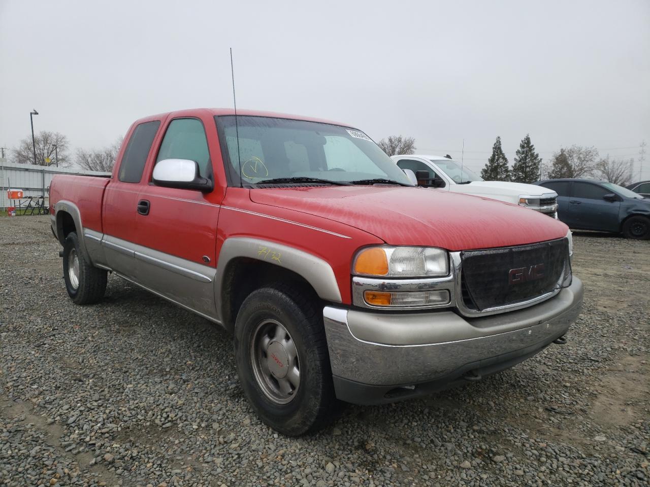 Photo 1 from auction – 2000 GMC NEW SIERRA with VIN 1GTEK19T3YE382087