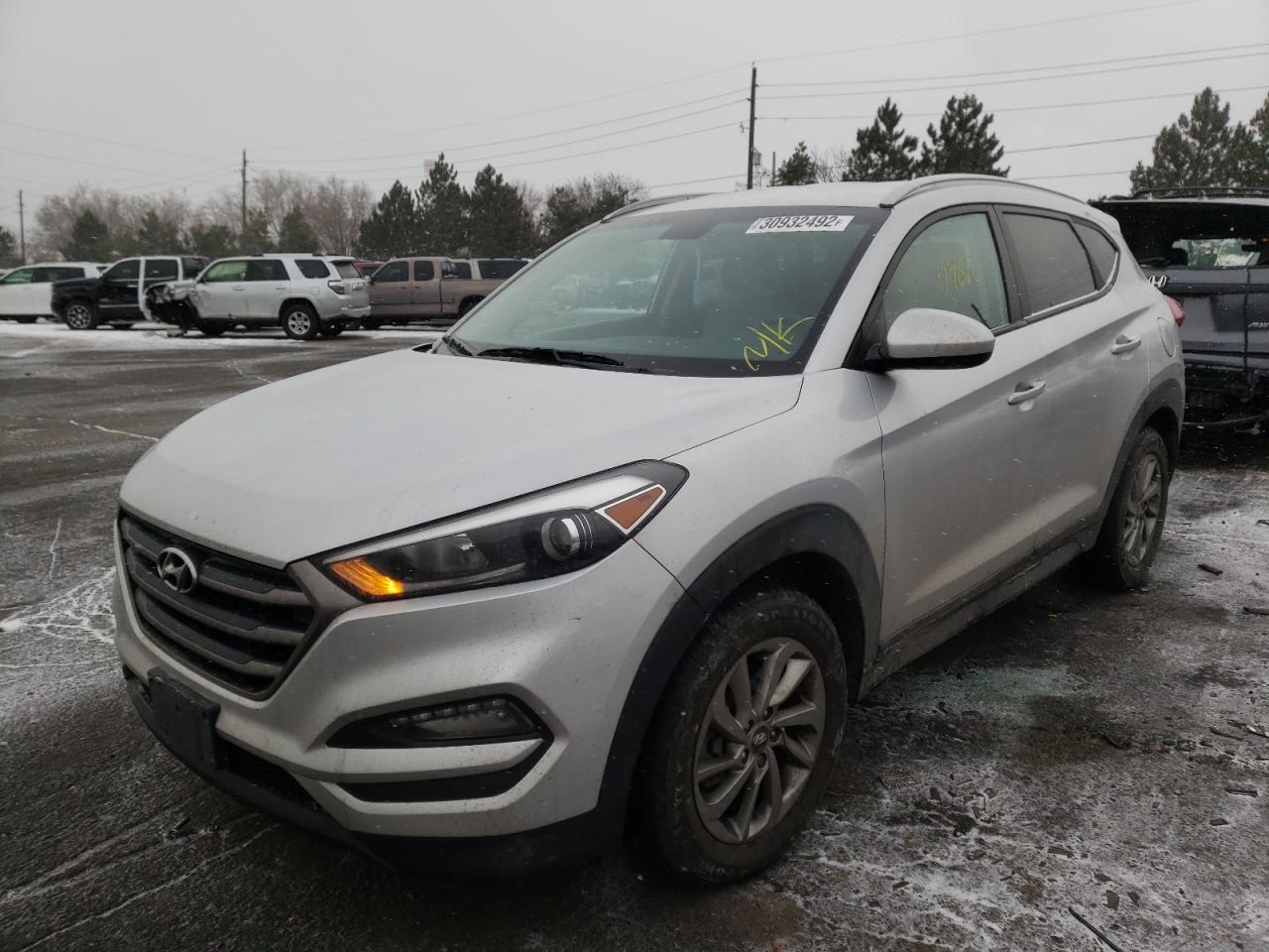 Photo 2 from auction – 2016 HYUNDAI TUCSON LIM with VIN KM8J3CA4XGU126573