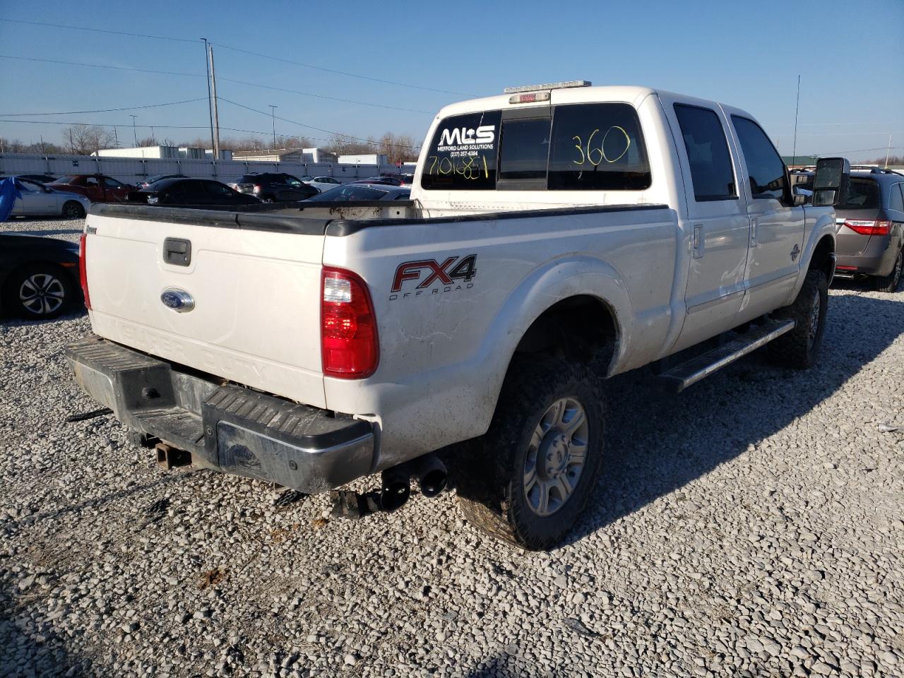 Photo 4 from auction – 2015 FORD F250 SUPER with VIN 1FT7W2BT2FED25566
