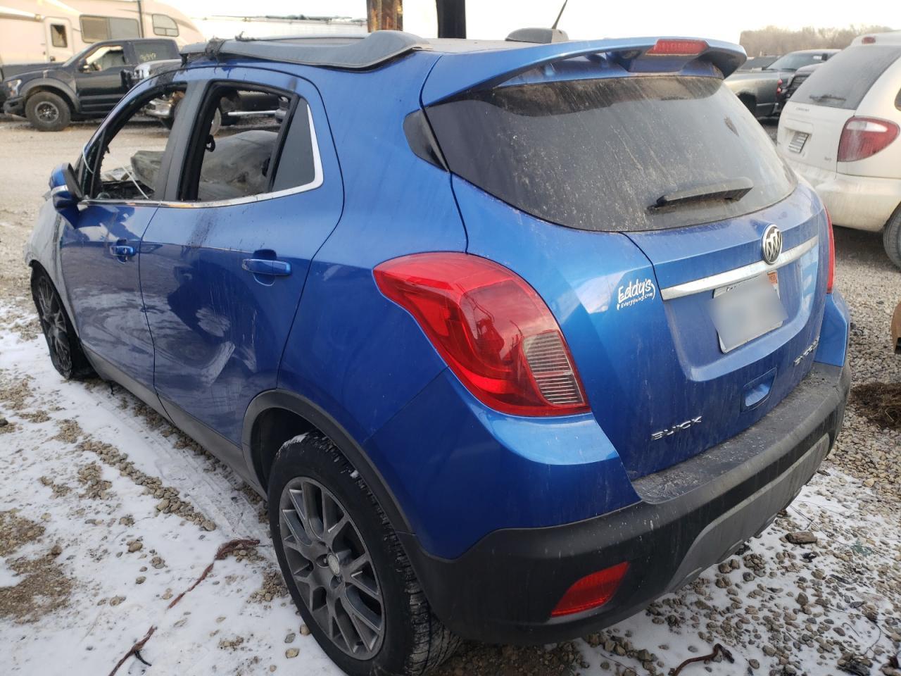 Photo 3 from auction – 2016 BUICK ENCORE SPO with VIN KL4CJ2SM5GB53251X