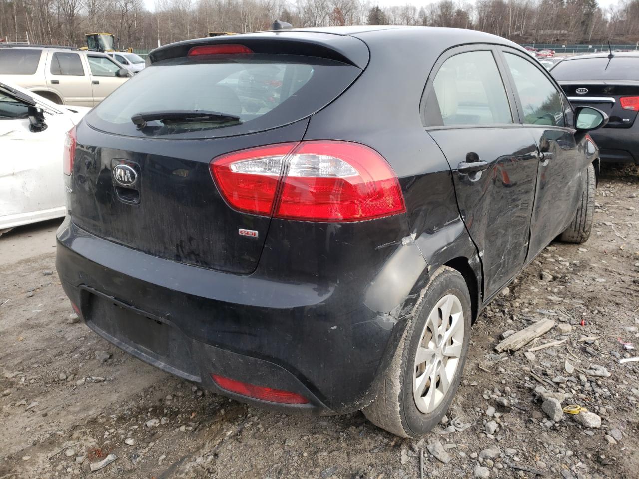 Photo 4 from auction – 2013 KIA RIO LX with VIN KNADM5A31D6182268