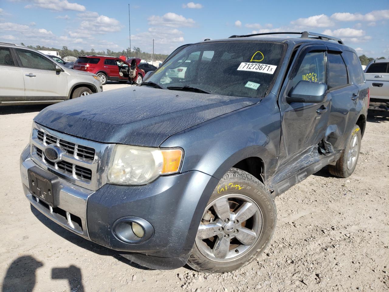 Photo 2 from auction – 2010 FORD ESCAPE with VIN 1FMCU0EG1AKD32456