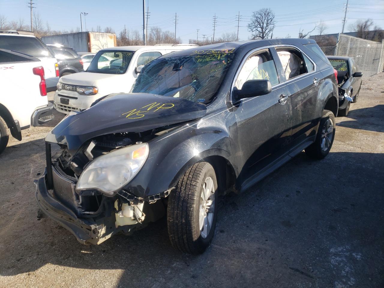Photo 2 from auction – 2011 CHEVROLET EQUINOX LS with VIN 2GNALBEC2B1231572