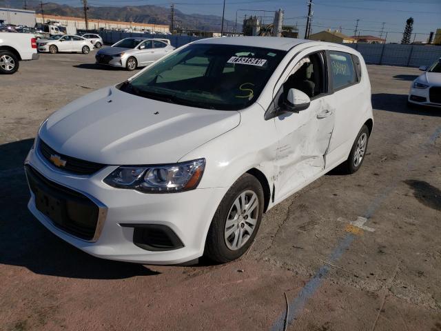 Photo 2 from auction – 2020 CHEVROLET SONIC with VIN 1G1JG6SB9L4127563