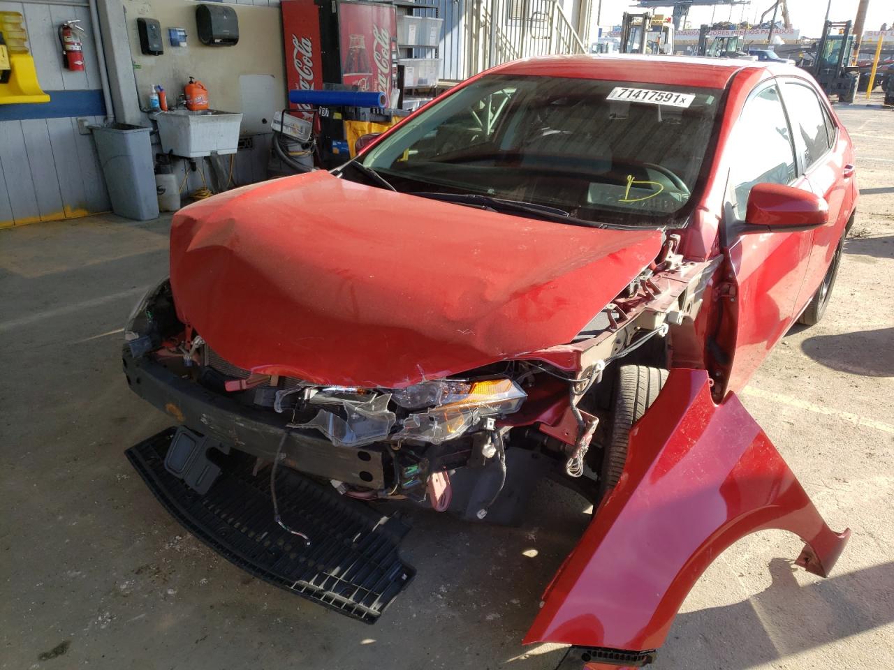 Photo 2 from auction – 2019 TOYOTA COROLLA L with VIN 5YFBURHE9KP924415