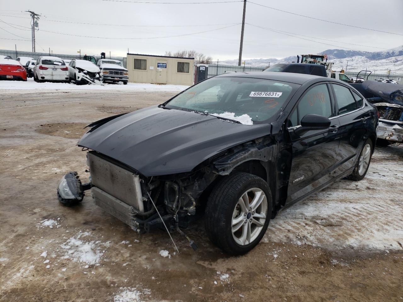 Photo 2 from auction – 2018 FORD FUSION SE with VIN 3FA6P0LU5JR139925