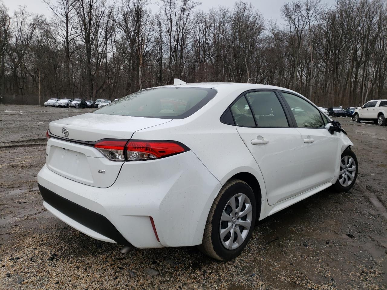 Photo 4 from auction – 2021 TOYOTA COROLLA LE with VIN JTDEPMAE6MJ182922