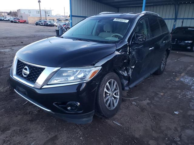 Photo 2 from auction – 2014 NISSAN PATHFINDER with VIN 5N1AR2MM8EC603329
