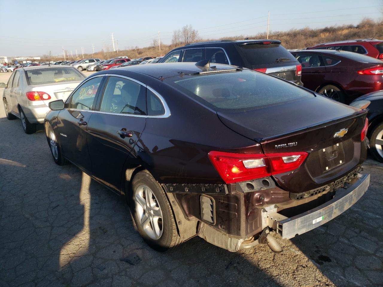 Photo 3 from auction – 2021 CHEVROLET MALIBU LS with VIN 1G1ZB5ST9MF044080