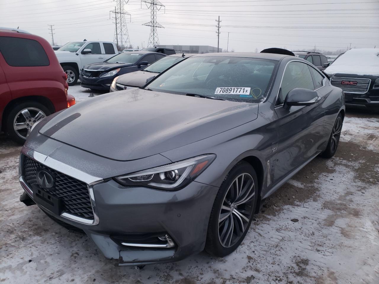 Photo 2 from auction – 2017 INFINITI Q60 PREMIU with VIN JN1EV7EL5HM550689
