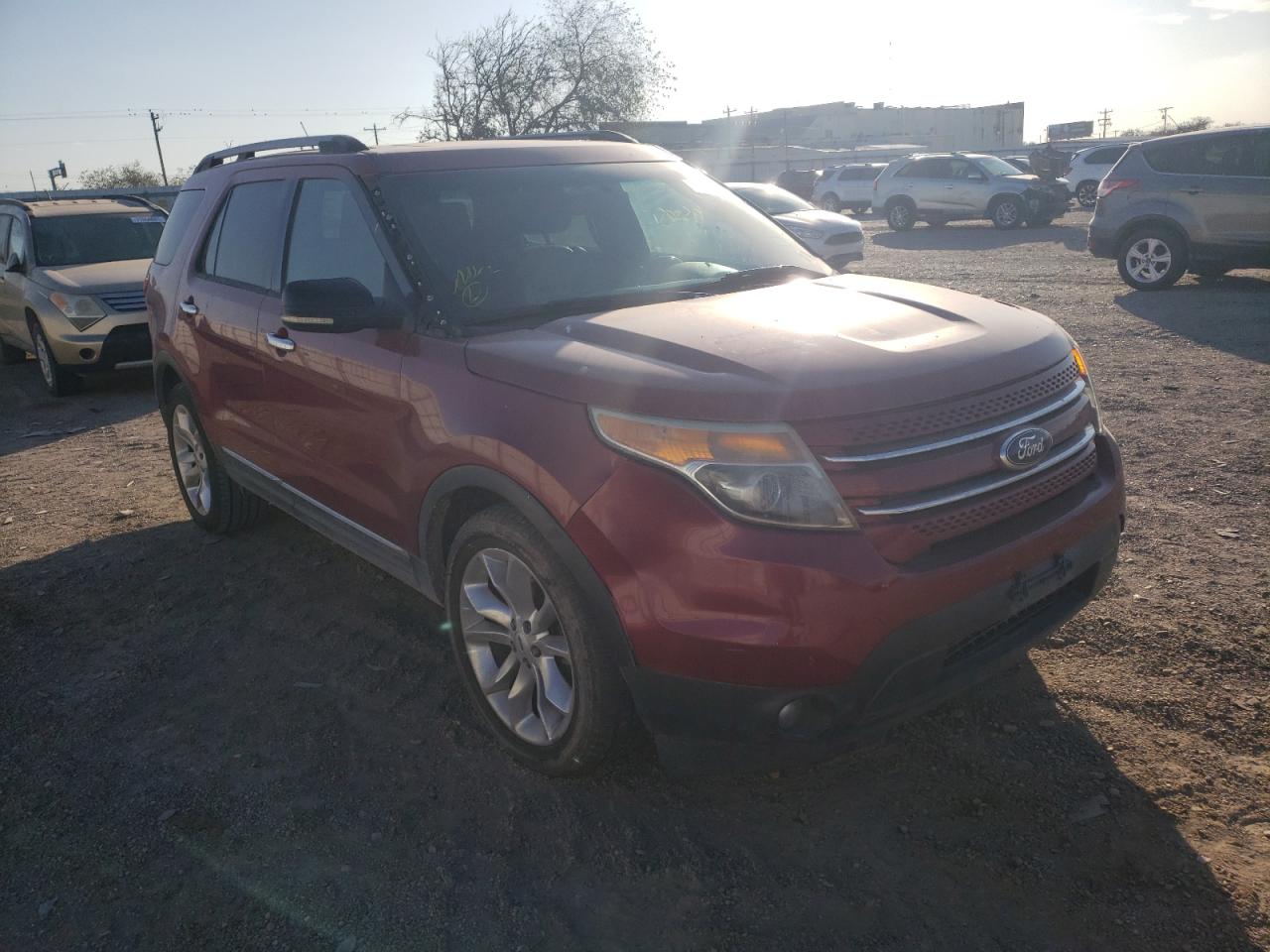 FORD EXPLORER X 2013 with VIN 1FM5K7D8XDGA29927 - Photo from auction