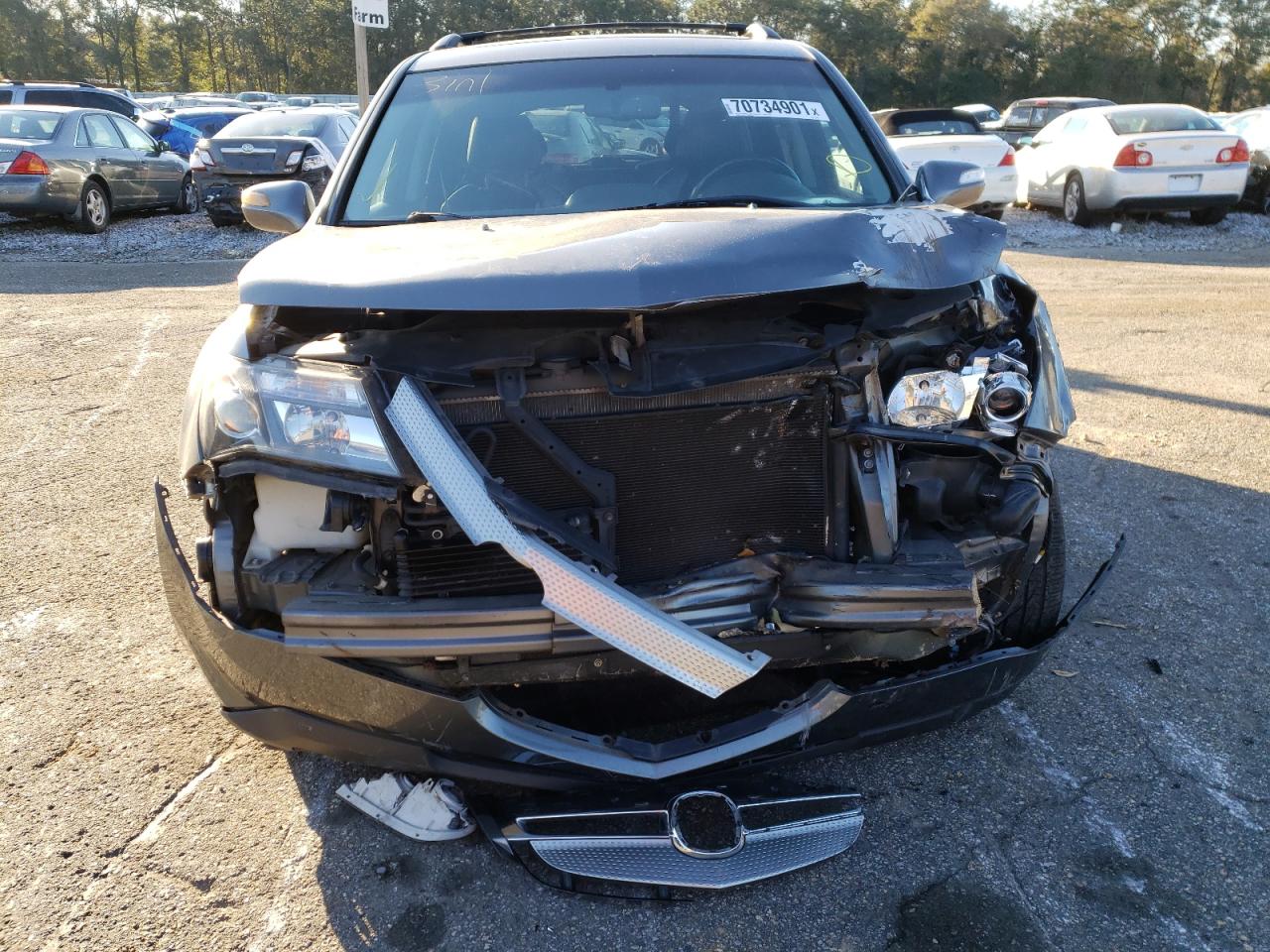 Photo 9 from auction – 2009 ACURA MDX TECHNO with VIN 2HNYD28459H513841