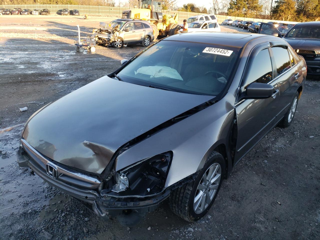 Photo 2 from auction – 2007 HONDA ACCORD EX with VIN 1HGCM66547A048792