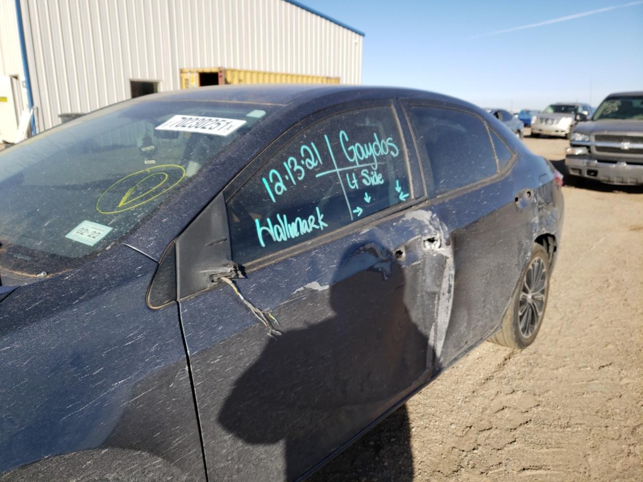Photo 9 from auction – 2014 TOYOTA COROLLA L with VIN 5YFBURHE1EP044345