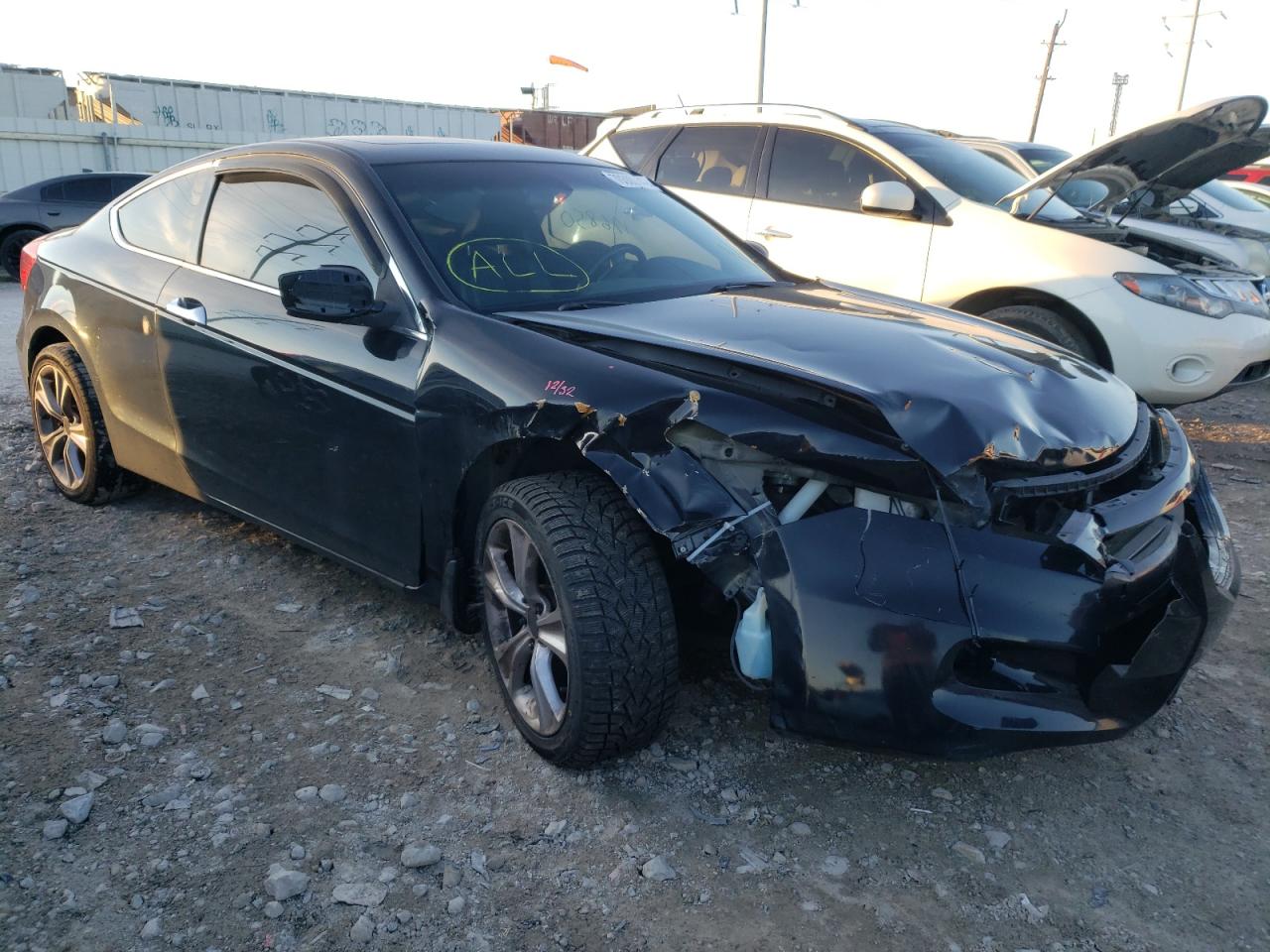 HONDA ACCORD EXL 2012 with VIN 1HGCS2B85CA011565 - Photo from auction