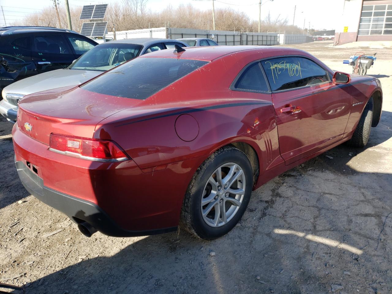 Photo 4 from auction – 2015 CHEVROLET CAMARO LS with VIN 2G1FB1E35F9148276