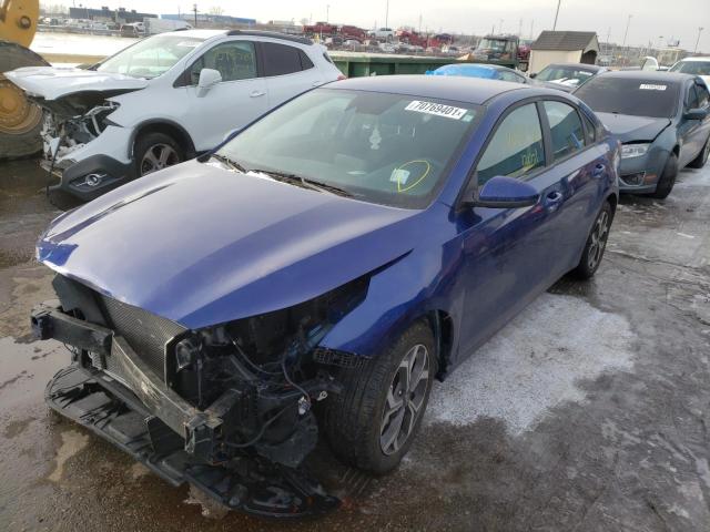 Photo 2 from auction – 2021 KIA FORTE FE with VIN 3KPF24AD0ME372982